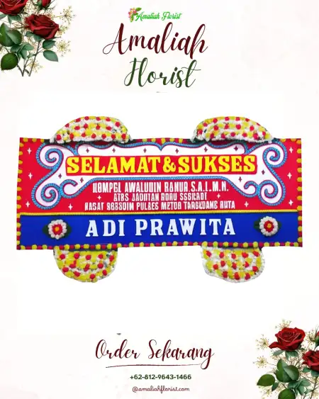 Papan Bunga Ucapan Selamat Sirnaputra